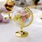 12 Gold Clear 4.5" tall Mini Globe Favor Holders Wedding Party Events Supplies